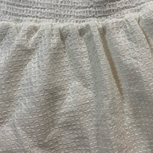 NWT Peixoto white Quinn Crop Top (sz S) & Aurora Mini Skirt (sz M) set - Picture 6 of 10